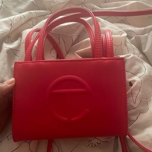 Small Red Telfar Bag